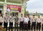 Samapta Polres Tulang Bawang Masif Menggelar Patroli Dialogis ke PPK dan Kantor Penyelenggara Pemilu