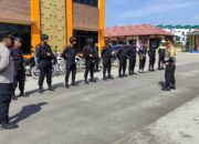 BKO Brimob Polres Pringsewu Laksankan Patroli Gabungan Di Wilayah Preingsewu