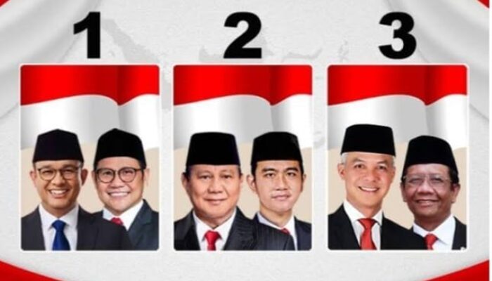 Hasil Sementara Pemilihan Calon Presiden dan Wakil Presiden Terpantau Saling Mengejar Dilangsir di Situs Resmi KPU RI