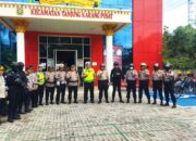 Kapolresta Bandar Lampung Tinjau Pengamanan Sejumlah PPK di Kota Bandar Lampung