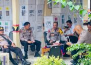 Kapolres Tulang Bawang Barat Monitoring Dan Cek Personil Pengamanan Rapat Pleno Terbuka Di PPK Kecamatan Tulang Bawang tengah