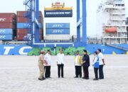 Bapak Presiden Jokowi Meresmikan Makassar Newport Siap Jadi Hub Logistik Terbesar di Indonesia Timur