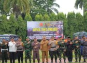 Apel TNI Polri dalam rangka kesiapan pemilu 2024 dan siaga bencana