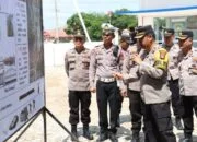 Polres Tulang Bawang Gelar TWG dan Latihan Dalmas di Kantor KPU, Ini Tujuan Utamanya