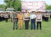 Polres Tulang Bawang Gelar Apel Kesiapan dan Serpas Tahap Pungut Suara, AKBP James: Jamin Keamanan Warga Datang Ke TPS