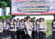 Amankan Tahap Pumungutan Suara Pemilu 2024, Polres Lampung Utara Terjunkan 568 Personel Gabungan