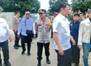 Kapolres Tulang Bawang Barat bersama Forkopinda Cek kegiatan Pemungutan Suara