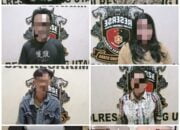 Enam Pelaku Prostitusi dan Satu Bandar Togel Diamanakan Jajaran Polres Lampung Utara