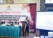 Pj. Walikota Padangsidimpuan Hadiri Rapat Pleno Terbuka Rekapitulasi Hasil Pemilu 2024