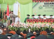 Hadiri Sidang Senat Terbuka Wisuda Sarjana ke- 48 dan Pascasarjana ke- 21