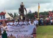 Polres Lampung Tengah dan Polsek Jajaran Lakukan Pengamanan Parade Ogoh Ogoh