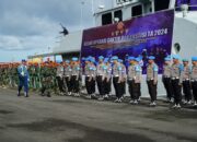 Kasdam XIV/Hsn Mewakili Pangdam Memimpin Upacara Gelar Operasi Gaktib dan Operasi Yustisi POM TNI TA 2024