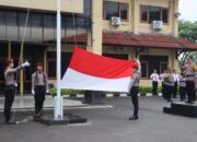 Polres Rembang Polda Jateng menggelar Upacara dalam rangka memperingati hari kesadaran Nasional