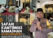 Wakapolres Pringsewu Sampaikan pesan-pesan kamtibmas di Bulan Suci Ramadhan