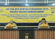 Jelang Idul Fitri 1445 H, Polres Tulang Bawang Barat laksanakan Ops Pekat Krakatau 2024