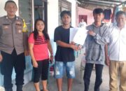 Bhabinkamtibmas Polsek Singkil Berhasil Menyelesaikan Kasus Penganiayaan dan Pengrusakan Sepeda Motor 