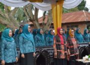 Pj. Wali Kota Padangsidimpuan sambut Tim Penggerak PKK Provinsi Sumatera Utara di Desa Singali 