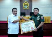 Kebersamaan dan Jalin Silaturahmi, Pangdam XIV/Hsn Sambut Audiensi Pangdivif-3/Kostrad