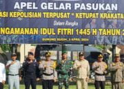 1 SSK Brimob Dikerahkan Ikut Apel Gelar Pasukan Ketupat Krakatau