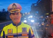 Melintas Wilayah Bandar Lampung, Polresta Bandar Lampung Kawal Puluhan Pemudik Sepeda Motor