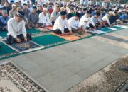 Dandim 0426 TB sholat Idul Fitri Bersama Bupati Dan Ribuan Masyarakat