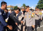 Kapolda Lampung Gelar Halal Bihalal Bersama Personil Usai Apel Pagi