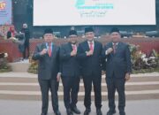 Pj. Walikota Padangsidimpuan,hadiri Sidang Paripurna dalam rangka HUT Provisi Sumatera Utara ke -76 