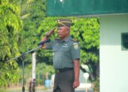 Kodim 0426/TB Melaksanakan Upacara Bendera Bulanan