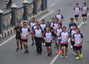 Bersama Masyarakat Danrem 043/Gatam Ikuti BDL Run 10 K dan 5 K