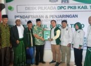 Di Dampingi SesepuTokoh NU H.Aspan Kembalikan Formulir Pendaftaran Bacabup Tebo ke Demokrat