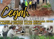 Cegah Laka Lantas, Polres Lampung Utara Bersama BPJN Lampung Survey Jalan Rusak