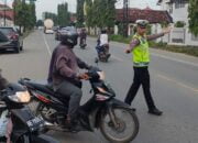 Pam Rawan Pagi, Polres Lampung Tengah Pastikan Keselamatan Masyarakat