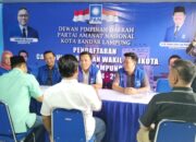 Iqbal Ardiansyah Daftar Penjaringan Calon Walikota Bandar Lampung di PAN