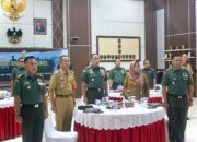 Mantapkan Rencana TMMD Di Dua Kabupaten Kasrem 043/Gatam Hadiri Rakornis TMMD Ke-120 TA. 2024