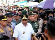 Menjelang HKBN, Pangdam XIV/Hsn Bersama Forkopimda Sulsel Lakukan Peninjauan Pasar