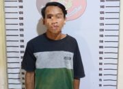 Aksi Sigap Polisi Tangkap Suami Tega Bacok Istri di Lampung Utara