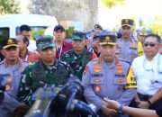 Kapolri dan Panglima TNI Melihat Langsung Kesiapan Venue GWK