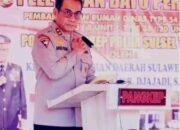 Peletakan Batu Pertama Pembangunan Rumdis Polres Pangkep Oleh Kapolda Sulsel