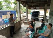 Polda Bengkulu Melaksanakan Jum’at Curhat bareng babinkamtibmas Polsek Padang Ulak Tanding