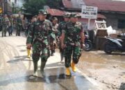 Peduli Banjir, Dandim 0404/Muara Enim Himbau Waspada Dan Keselamatan Bagi Warga Terdampak