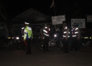 Listrik Padam, Polres Lampung Selatan  gelar Patroli Black Out.