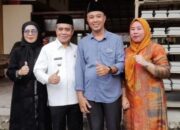 Wabup OI, H Ardani Bersama Hj Fauziah Mawardi Kunjungi Desa Ketapang ll