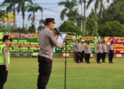 Apel Perdana Wakapolres Ogan Ilir KOMPOL Helmi Ardiansyah, S.H.,M.H