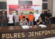 Sat. Reskrim Polres Jeneponto Melakukan Penahanan Terhadap Dua Tersangka Korupsi Pada Sekretariat Daerah Kabupaten Jeneponto*