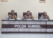 Wakapolda Sumsel Memimpin Rapat Kesiapan Kunjungan SSDA PPRA LXVII Lemhanas RI Dan Kesiapan HUT Bhayangkara Ke-78