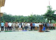 Kapolres Tulang Bawang Barat Laksanakan Sholat Idul Adha bersama Warga.