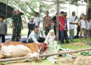 Kodim 0402/OKI, Laksanakan Sholat Idul Adha Mengandung Makna dan Hikmah Keihlasan, Di Mesjid Al Hidayah Makodim