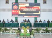 Danrem 043/Gatam Pimpin Sidang Pantukhirda Catar Akademi TNI TA. 2024 Pan