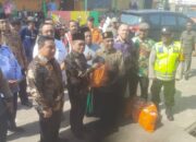 Polsek Tanjung Batu Lakukan Pengamanan Dan Hadiri Acara Kunjungan Serta Pemberian Bantuan Bagi Korban Kebakaran