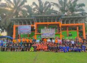 KAPOLSEK Muara tabir IPDA TRISMAN Membuka Langsung Kegiatan Turnamen Sepak Bola U 13 Dalam Rangka Menyambut HUT Bhayangkara ke 78 Tahun 2024